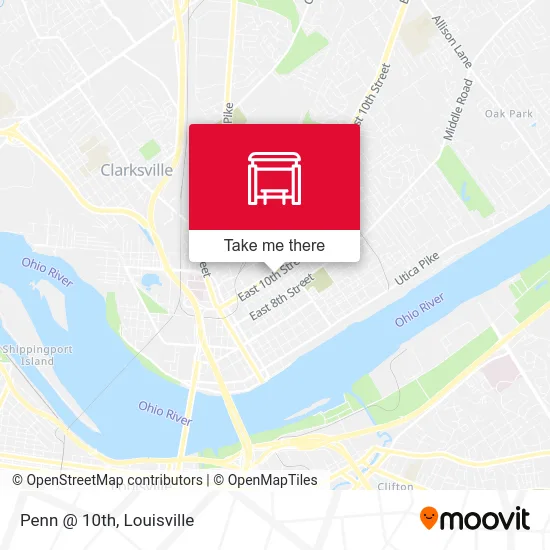 Penn @ 10th map