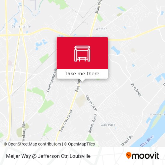 Meijer Way @ Jefferson Ctr map