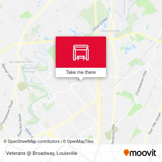 Veterans @ Broadway map