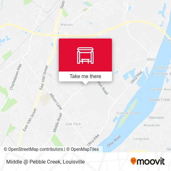 Middle @ Pebble Creek map