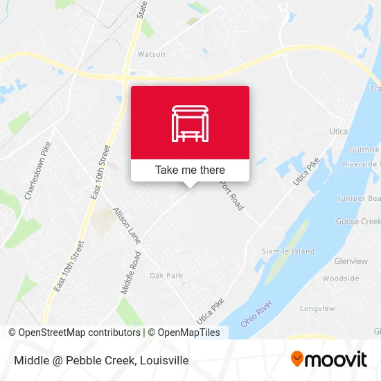 Middle @ Pebble Creek map