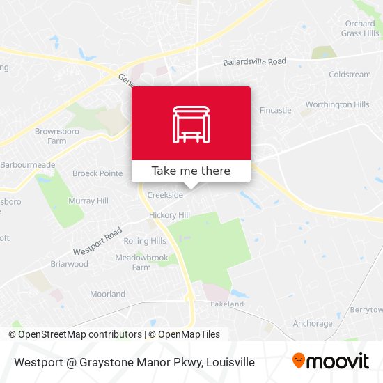 Mapa de Westport @ Graystone Manor Pkwy