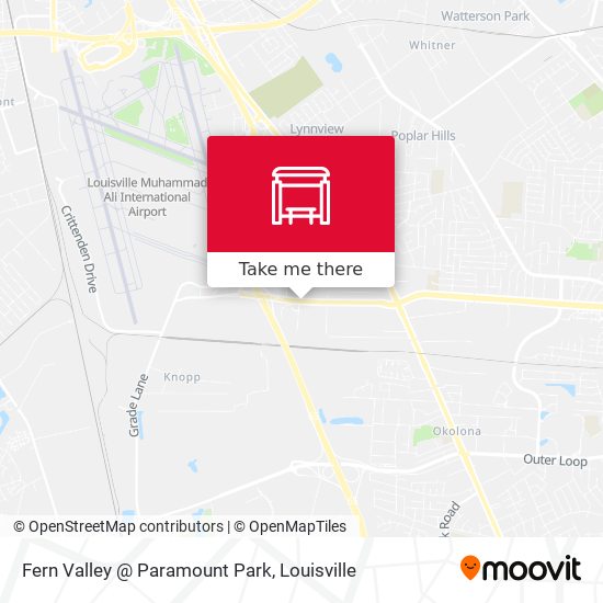 Fern Valley @ Paramount Park map