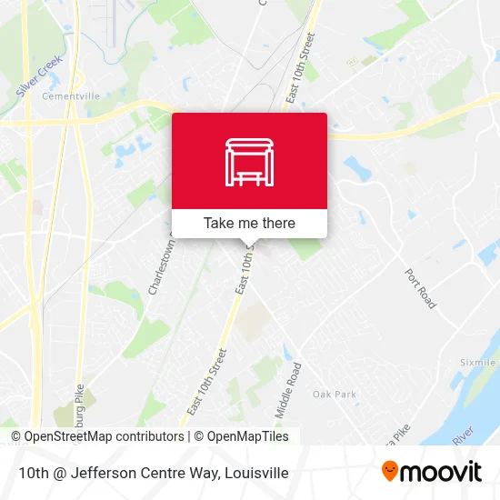 10th @ Jefferson Centre Way map