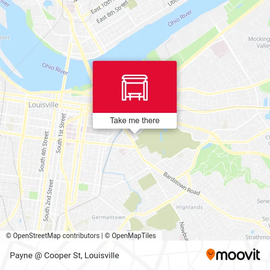 Payne @ Cooper St map