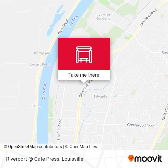 Mapa de Riverport @ Cafe Press