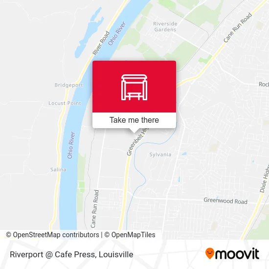 Riverport @ Cafe Press map