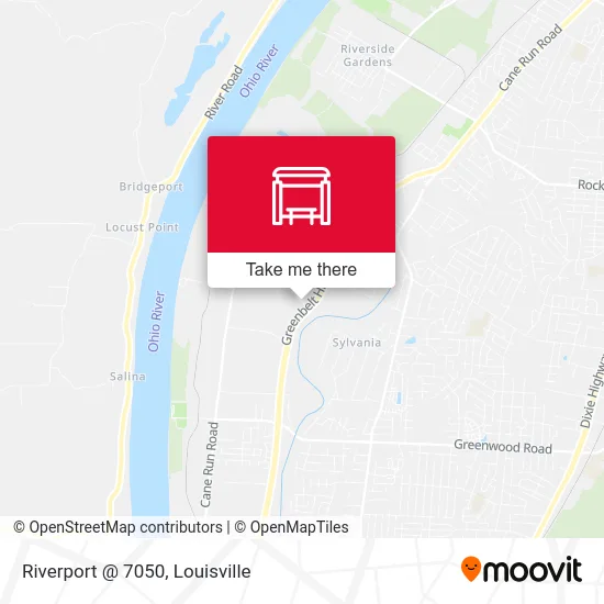 Riverport @ 7050 map