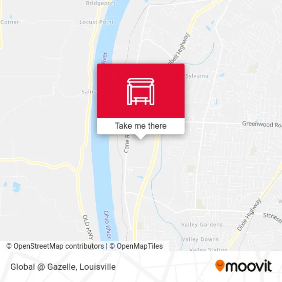 Global @ Gazelle map