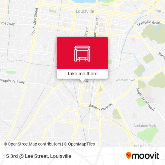 Mapa de S 3rd @ Lee Street