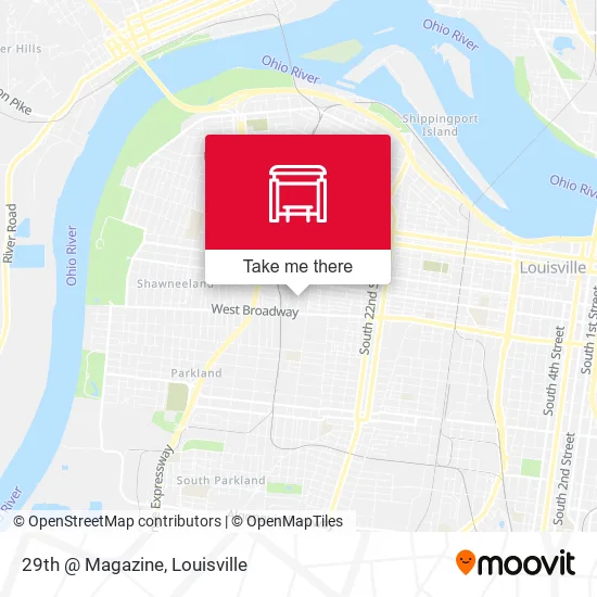 29th @ Magazine map