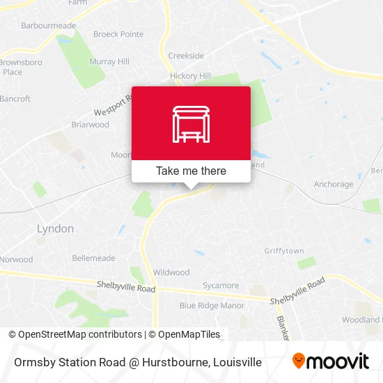 Ormsby Station Road @ Hurstbourne map