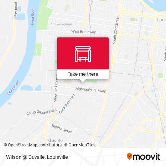 Wilson @ Duvalle map