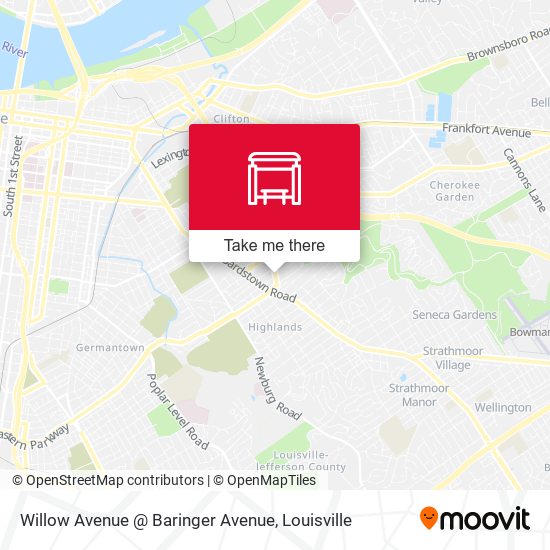 Willow Avenue @ Baringer Avenue map