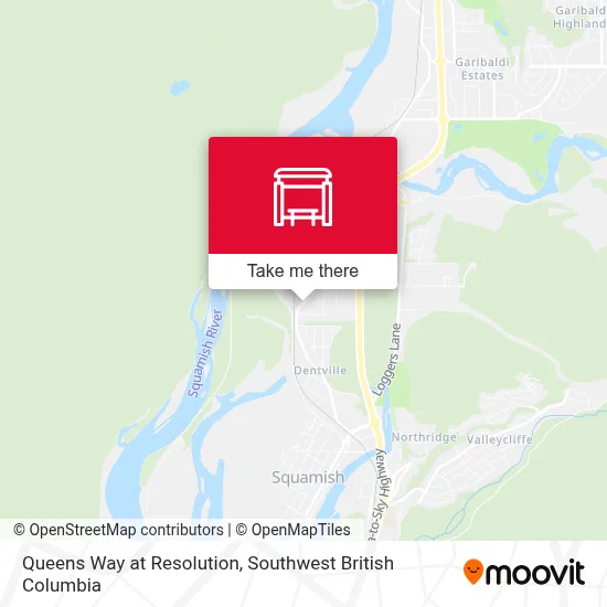 Queens Way at Resolution map
