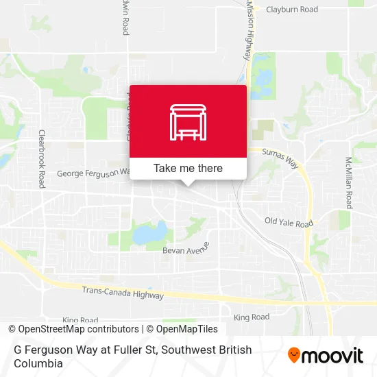 G Ferguson Way at Fuller St map