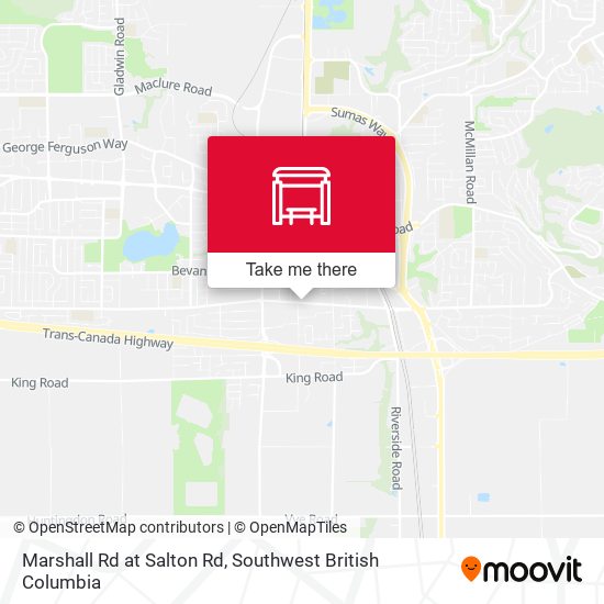 Marshall Rd at Salton Rd map