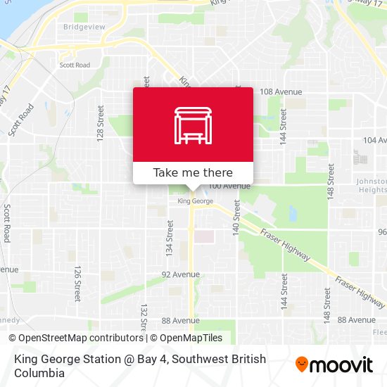 King George Station @ Bay 4 map