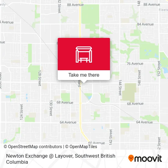 Newton Exchange @ Layover map
