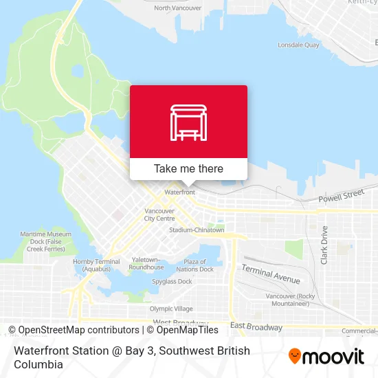 Waterfront Station @ Bay 3 map