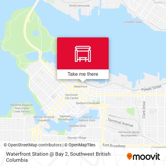 Waterfront Station @ Bay 2 map