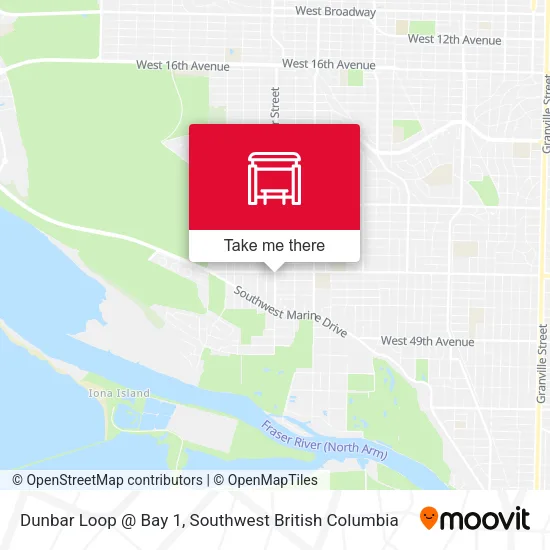 Dunbar Loop @ Bay 1 map