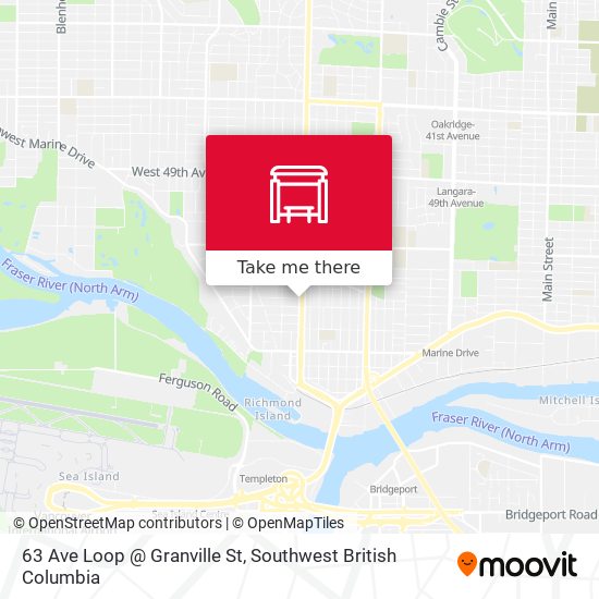 63 Ave Loop @ Granville St map