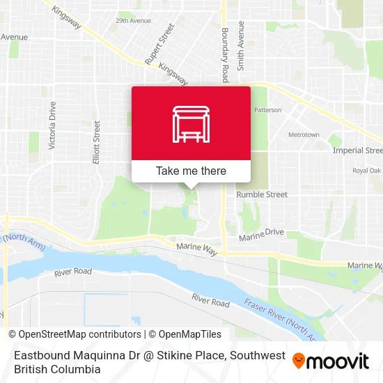 Eastbound Maquinna Dr @ Stikine Place map