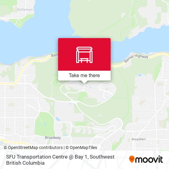 SFU Transportation Centre @ Bay 1 map