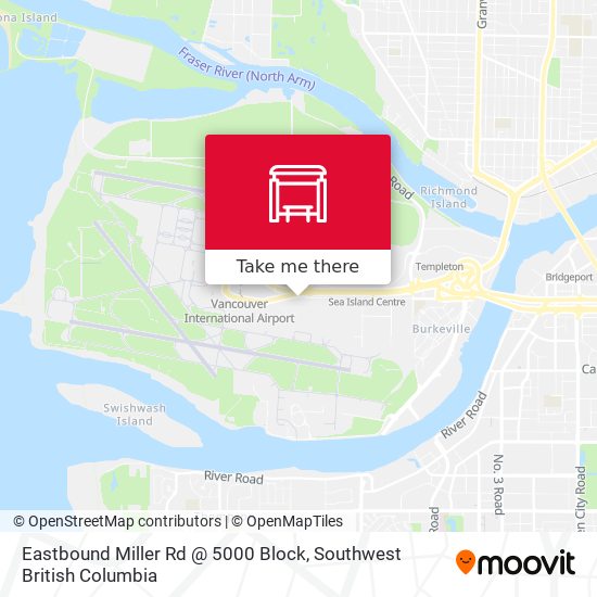 Eastbound Miller Rd @ 5000 Block plan