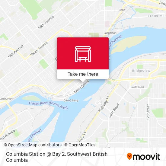 Columbia Station @ Bay 2 map