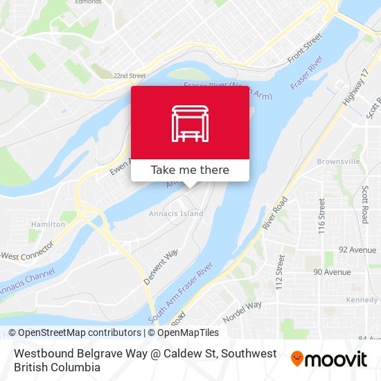 Westbound Belgrave Way @ Caldew St plan