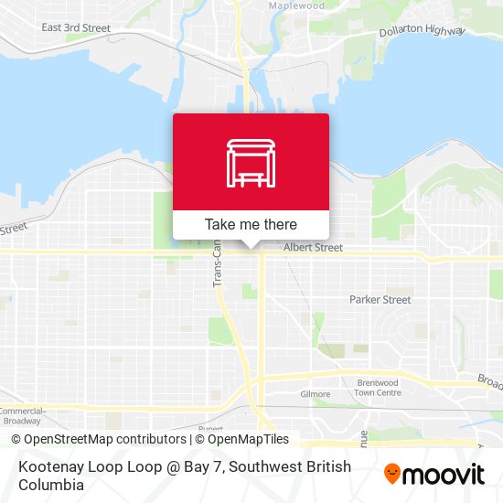 Kootenay Loop Loop @ Bay 7 stop - Routes, Schedules, and Fares