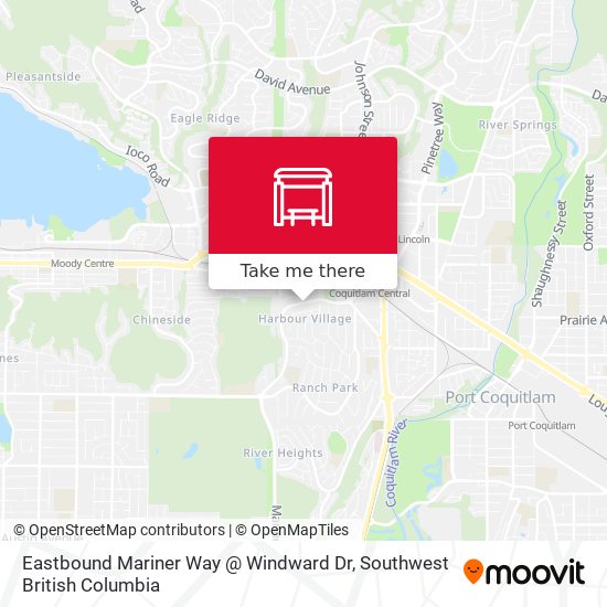 Eastbound Mariner Way @ Windward Dr map