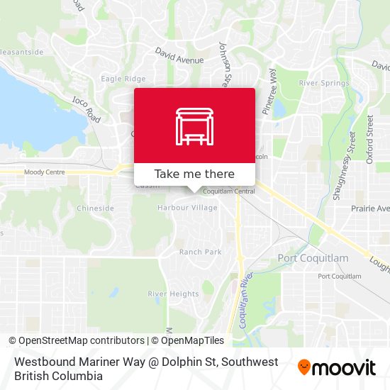 Westbound Mariner Way @ Dolphin St map