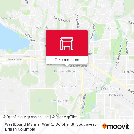 Westbound Mariner Way @ Dolphin St map