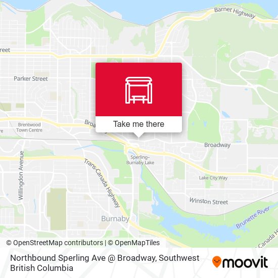 Northbound Sperling Ave @ Broadway plan