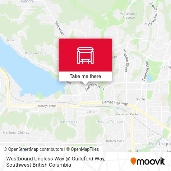 Westbound Ungless Way @ Guildford Way plan