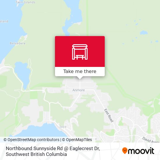 Northbound Sunnyside Rd @ Eaglecrest Dr map
