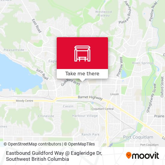 Eastbound Guildford Way @ Eagleridge Dr map