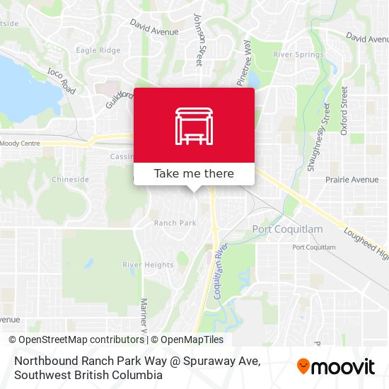 Northbound Ranch Park Way @ Spuraway Ave map