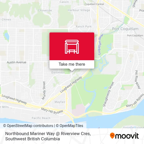 Northbound Mariner Way @ Riverview Cres map