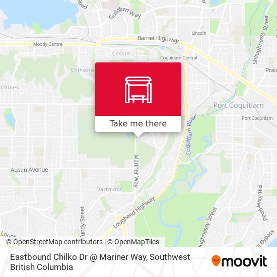 Eastbound Chilko Dr @ Mariner Way plan