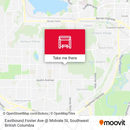 Eastbound Foster Ave @ Midvale St map