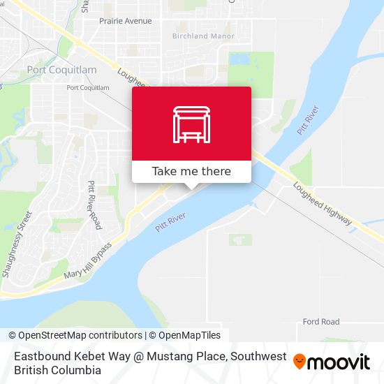 Eastbound Kebet Way @ Mustang Place plan