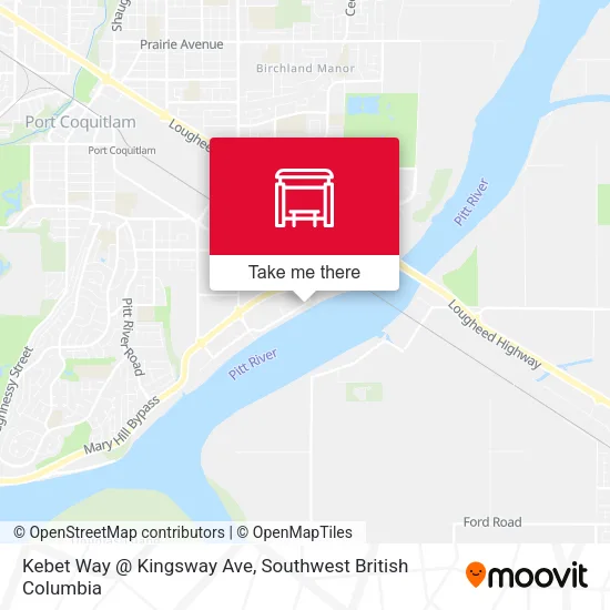 Kebet Way @ Kingsway Ave map