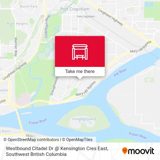 Westbound Citadel Dr @ Kensington Cres East plan