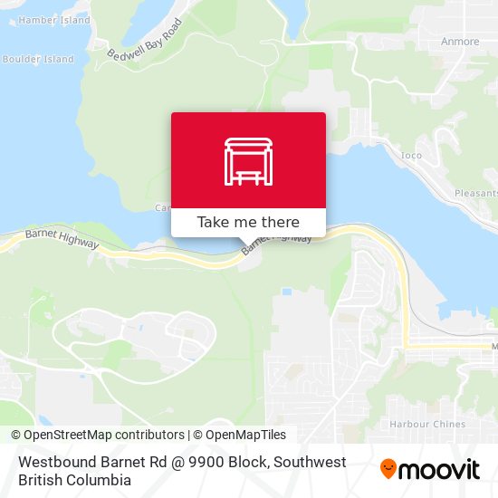 Westbound Barnet Rd @ 9900 Block plan