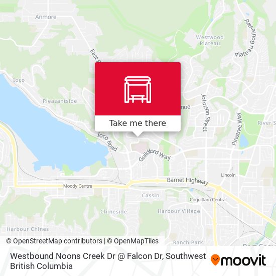 Westbound Noons Creek Dr @ Falcon Dr map