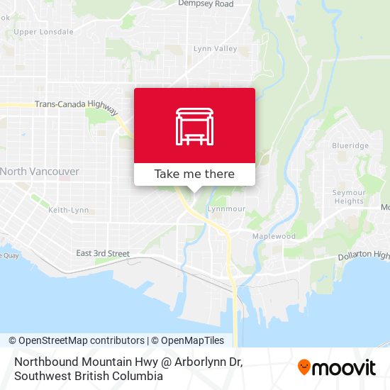 Northbound Mountain Hwy @ Arborlynn Dr map